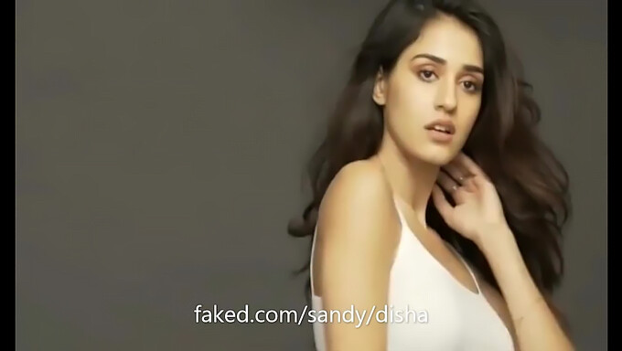 Disha Patani leleplező fotózása egy hamis bollywoodi filmhez