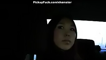 Asian woman gets picked up for a night of hardcore sex