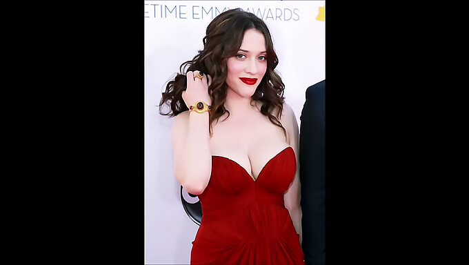 Os grandes seios e habilidades de masturbação de Kat Dennings farão você se masturbar com força