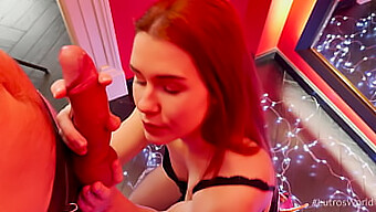 18-ročná modelka z Instagramu Kaira Love dáva POV orálny sex a tvár v domácom videu