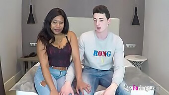 Adolescente negra interracial Lucia é fodida pelo namorado em um incrível vídeo pornô amador